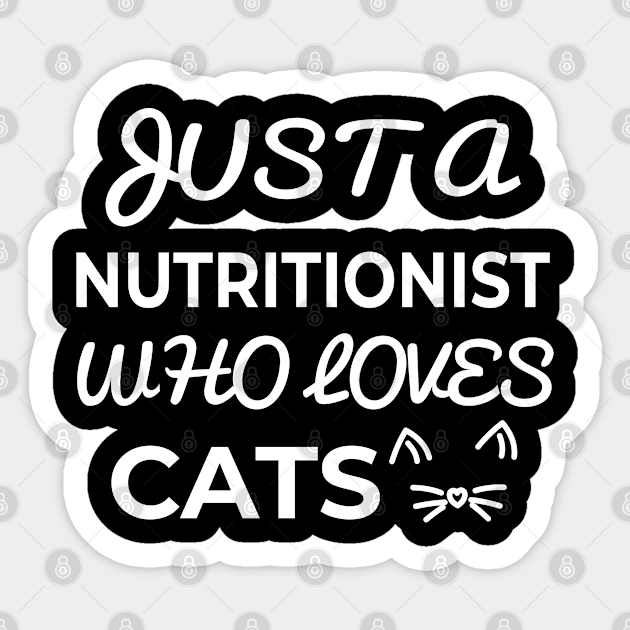 Nutritionist Sticker by Elhisodesigns